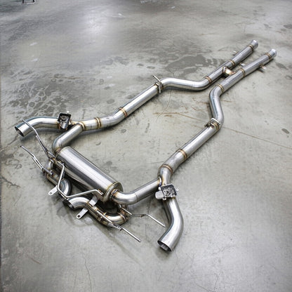 Mercedes-Benz AMG GTR C190 Stainless Steel Valved Exhaust System