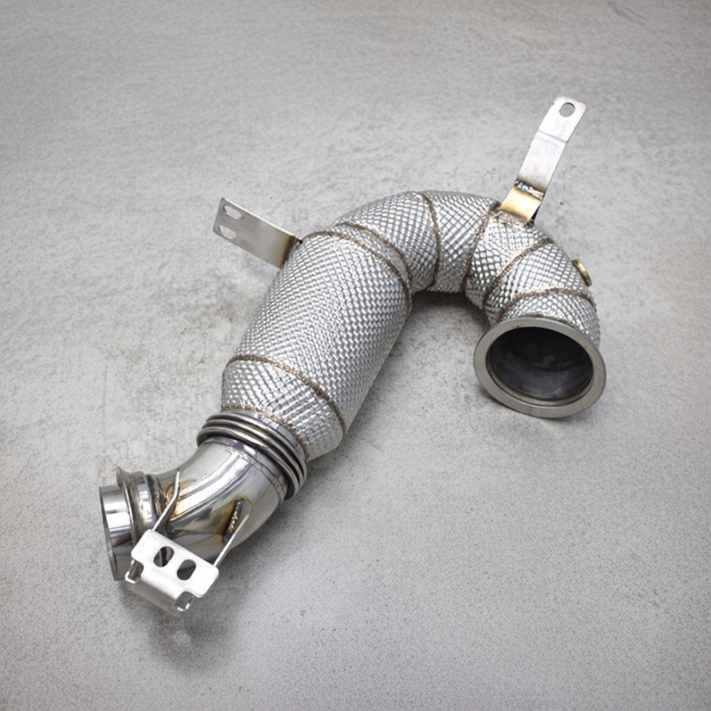 Mercedes E53 AMG High Flow Catted Downpipe
