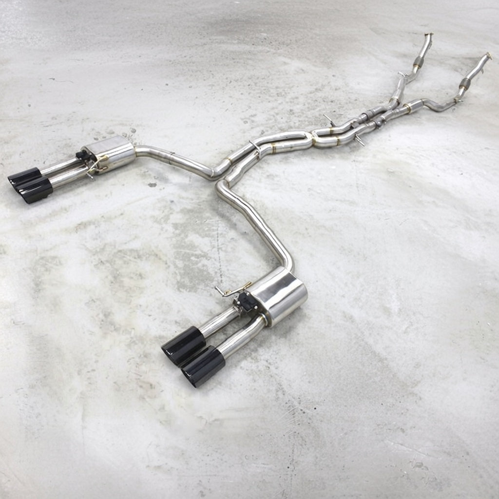 Audi S8 D5 Valved Stainless Steel Valved Exhaust System