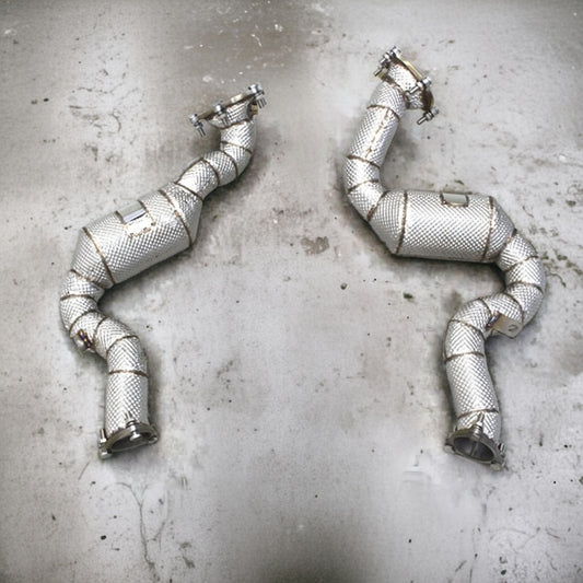 Audi RS6 C7 High Flow Catted Downpipes