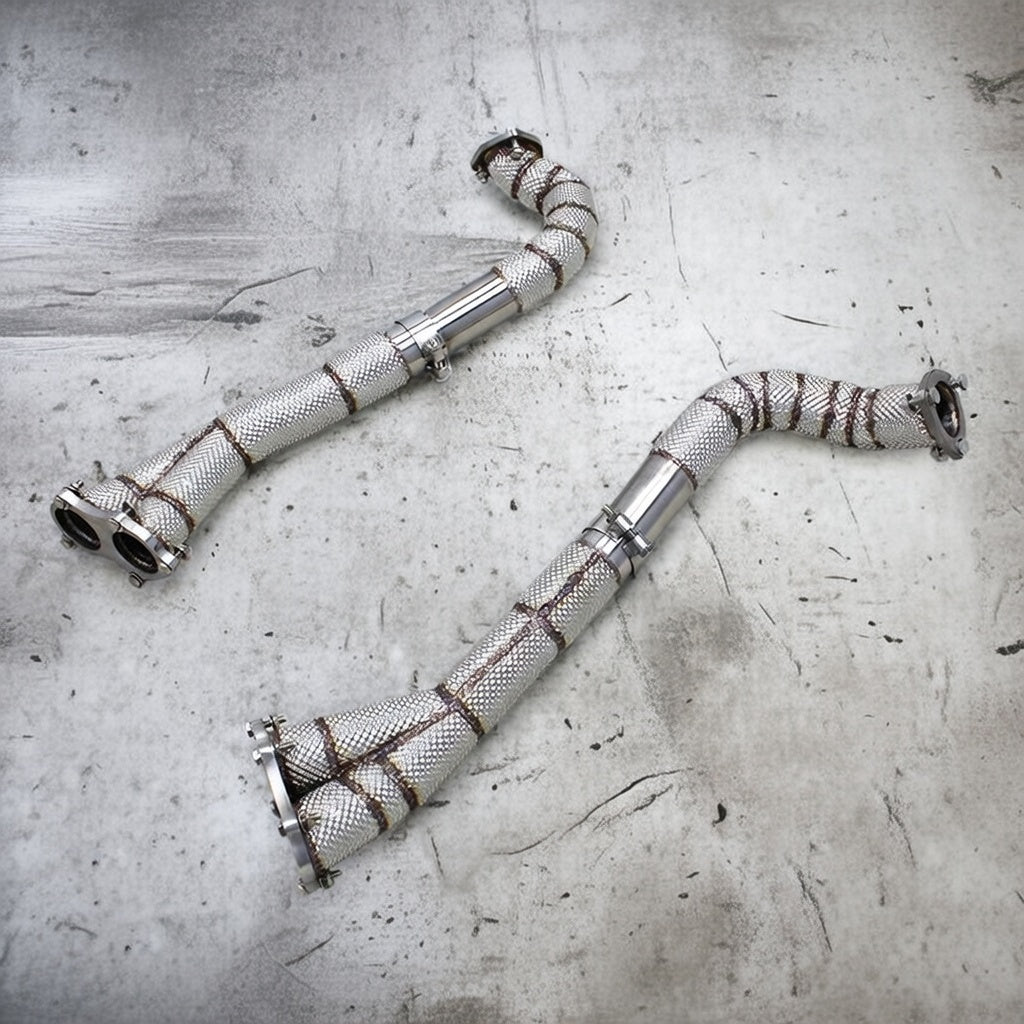 Porsche 718 GTS Headers+Y Pipe
