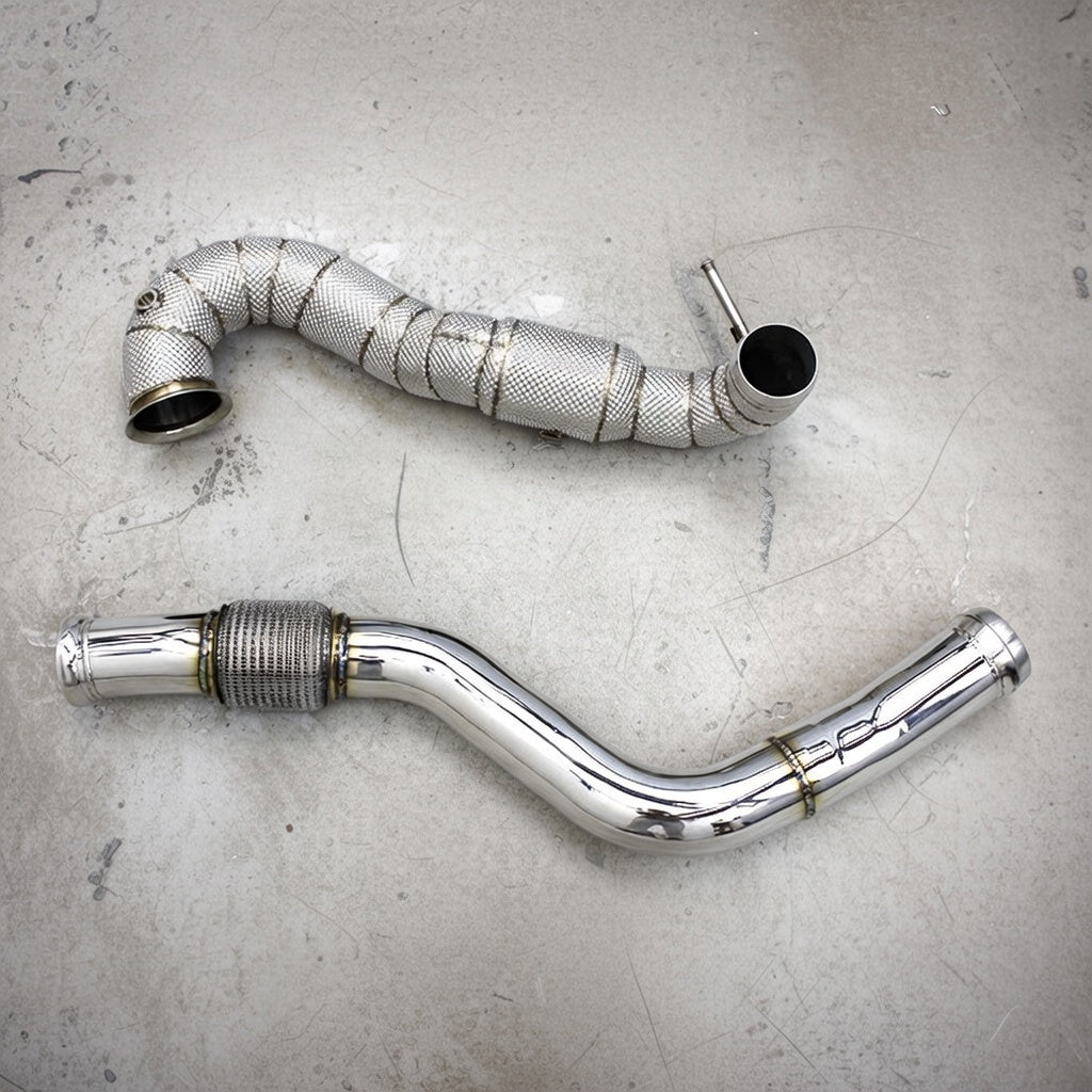 Mercedes CLA45 AMG Catless Downpipe