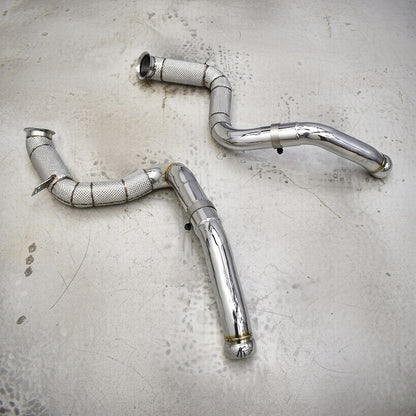 Mercedes C63S AMG W205 Catless Downpipe