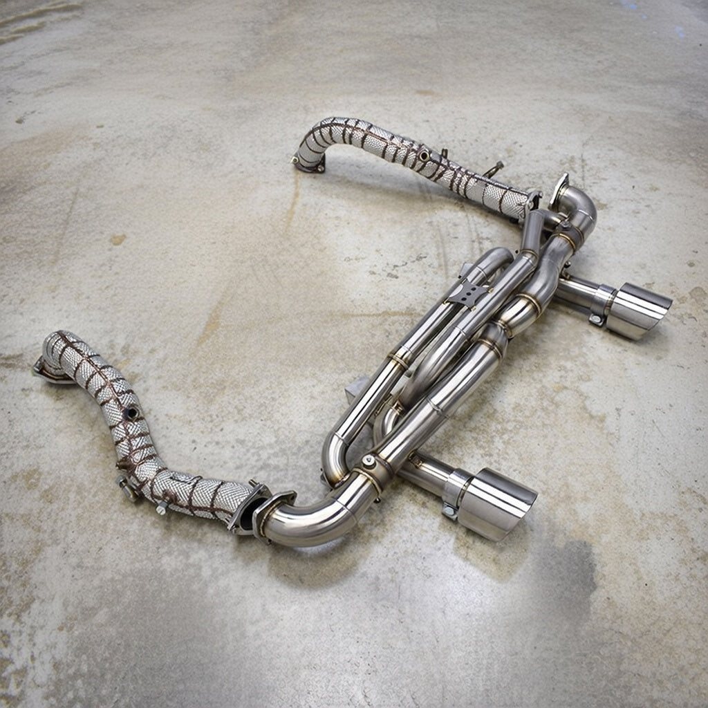 Porsche Cayman 718 GT4 RS 982 Stainless Steel Exhaust