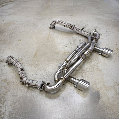 Porsche Cayman 718 GT4 RS 982 Stainless Steel Exhaust