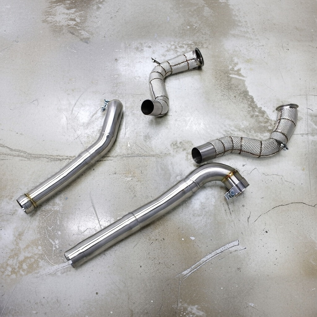 Mercedes AMG GTR/GTS Catless Downpipe