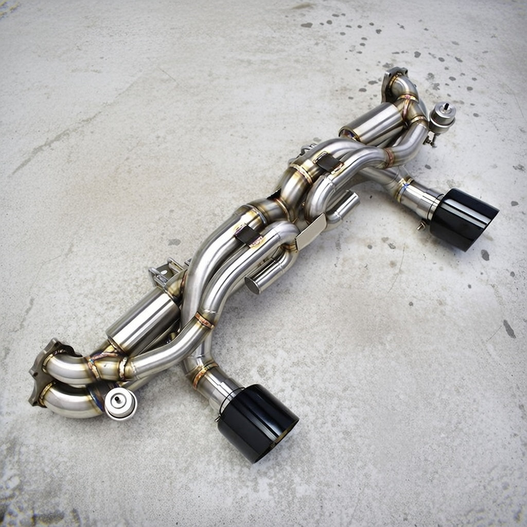 Porsche 718 Cayman GT4 982 Stainless Steel Valved Exhaust System