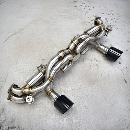 Porsche 718 Cayman GT4 982 Stainless Steel Valved Exhaust System