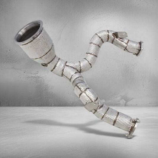 Audi A6 C8 Catless Downpipe