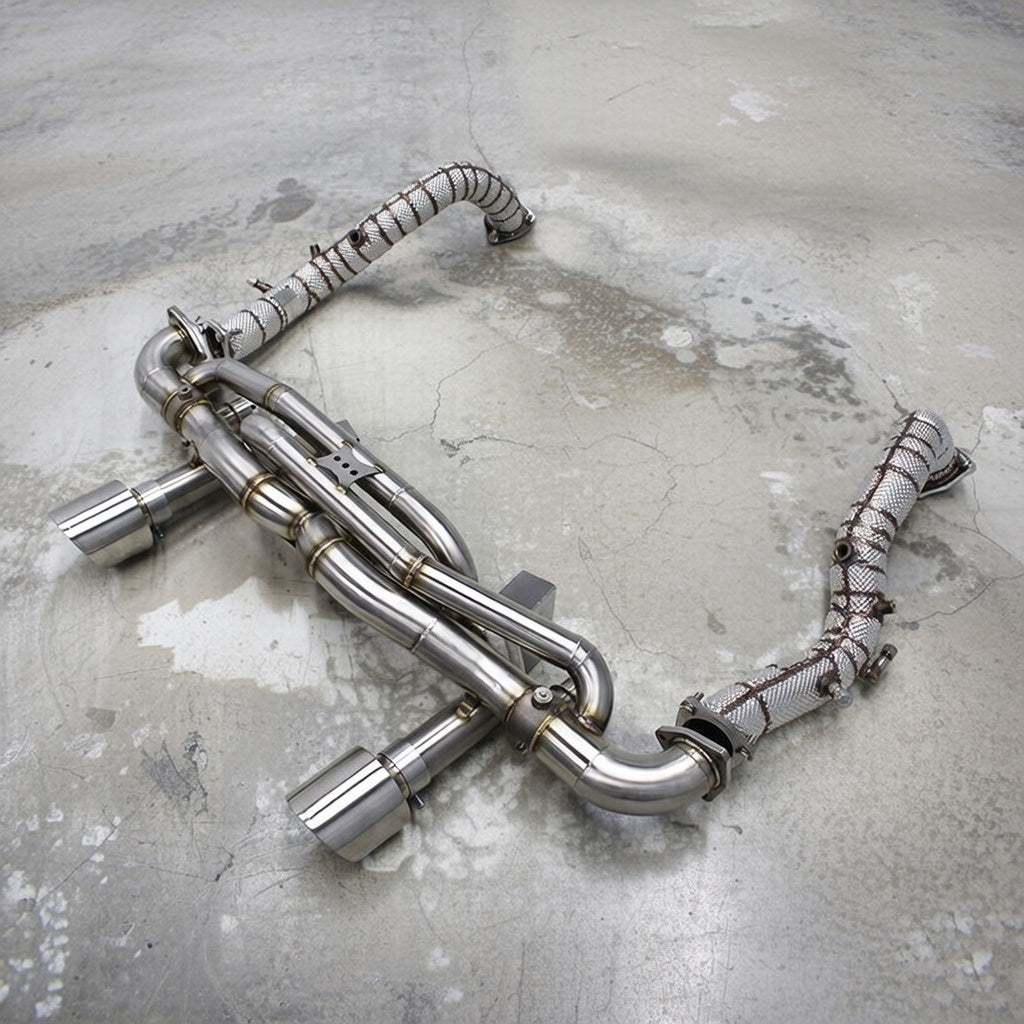 Porsche Cayman 718 GT4 RS 982 Stainless Steel Exhaust