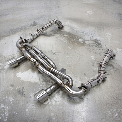 Porsche Cayman 718 GT4 RS 982 Stainless Steel Exhaust