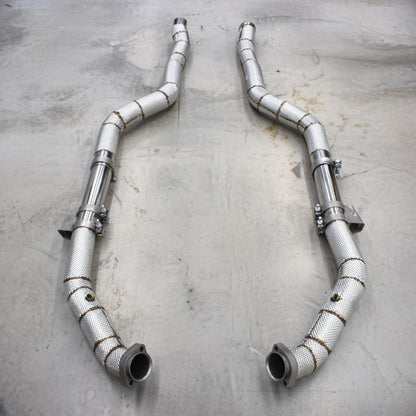 Mercedes E63 AMG W212 Catless Downpipe