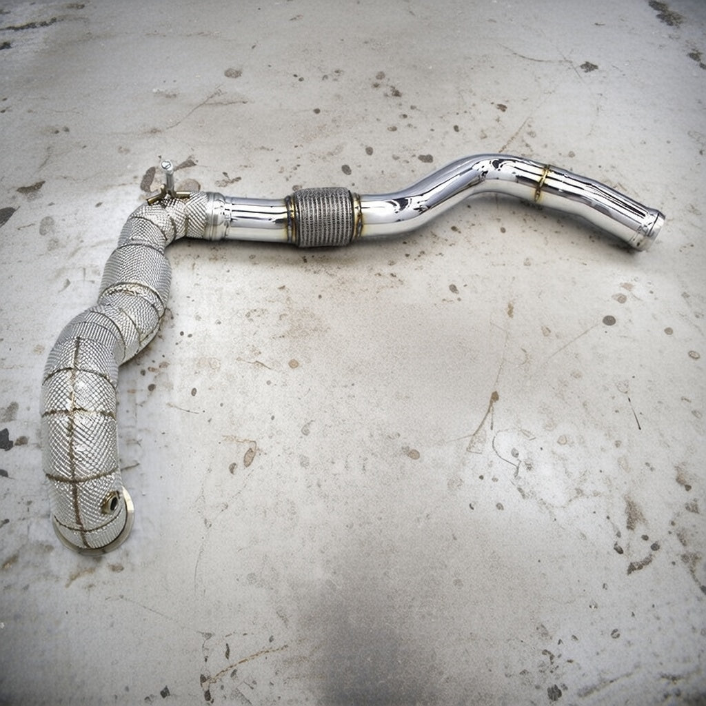 Mercedes CLA45 AMG Catless Downpipe