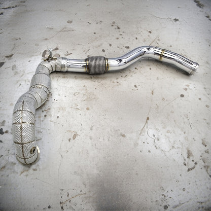 Mercedes CLA45 AMG Catless Downpipe