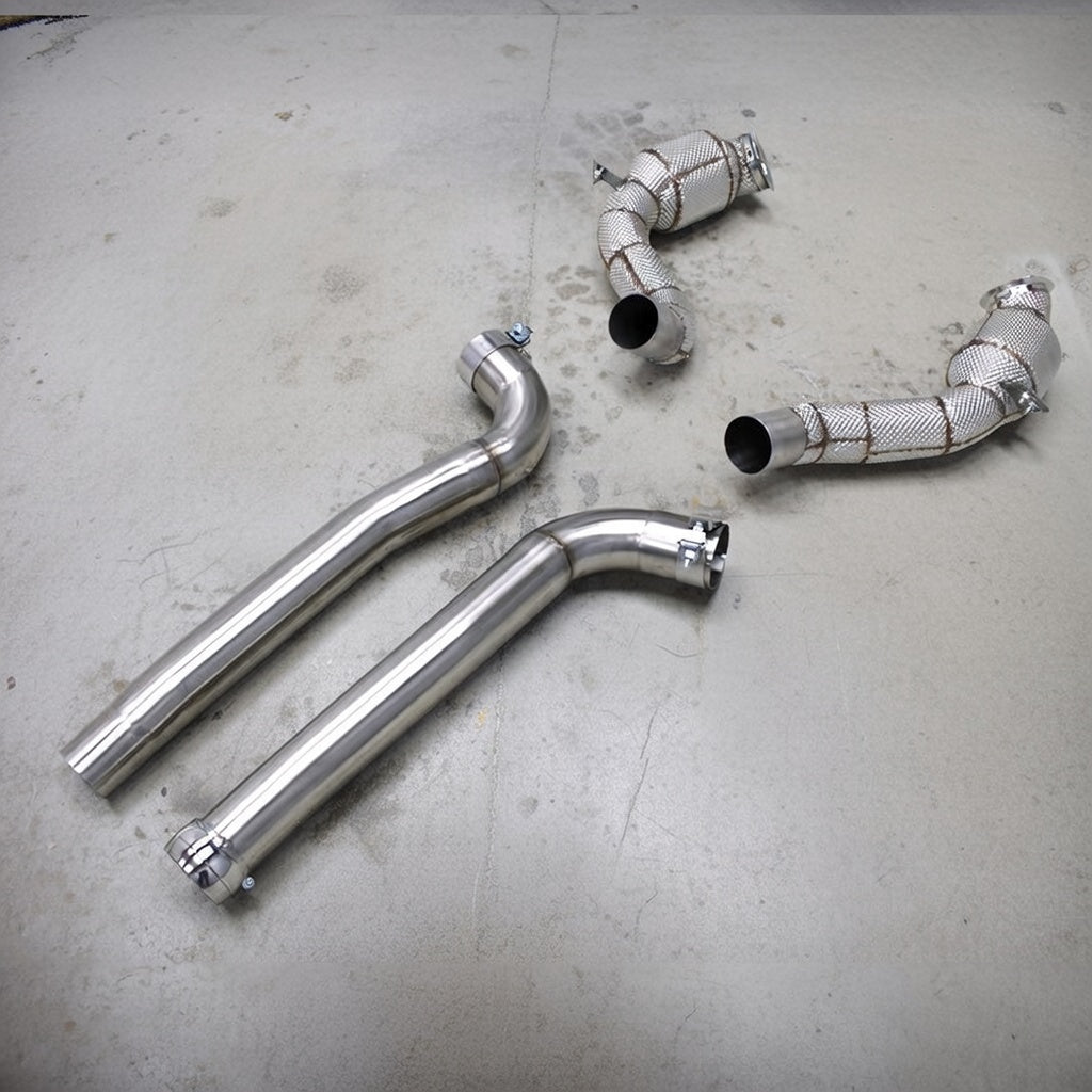 Mercedes AMG GTR/GTS Catted Downpipe