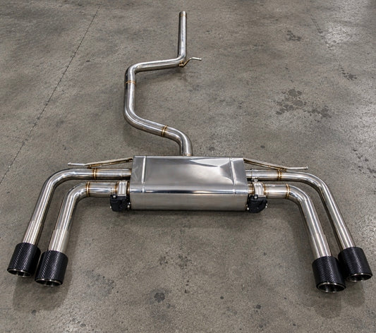 Audi A3 8Y Quattro Stainless Steel Valved Catback Exhaust System