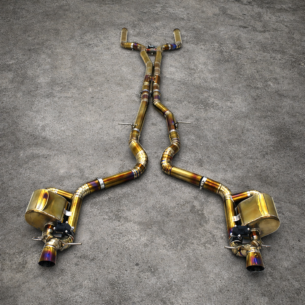 Mercedes GT63S AMG X290 Titanium Valved Exhaust System
