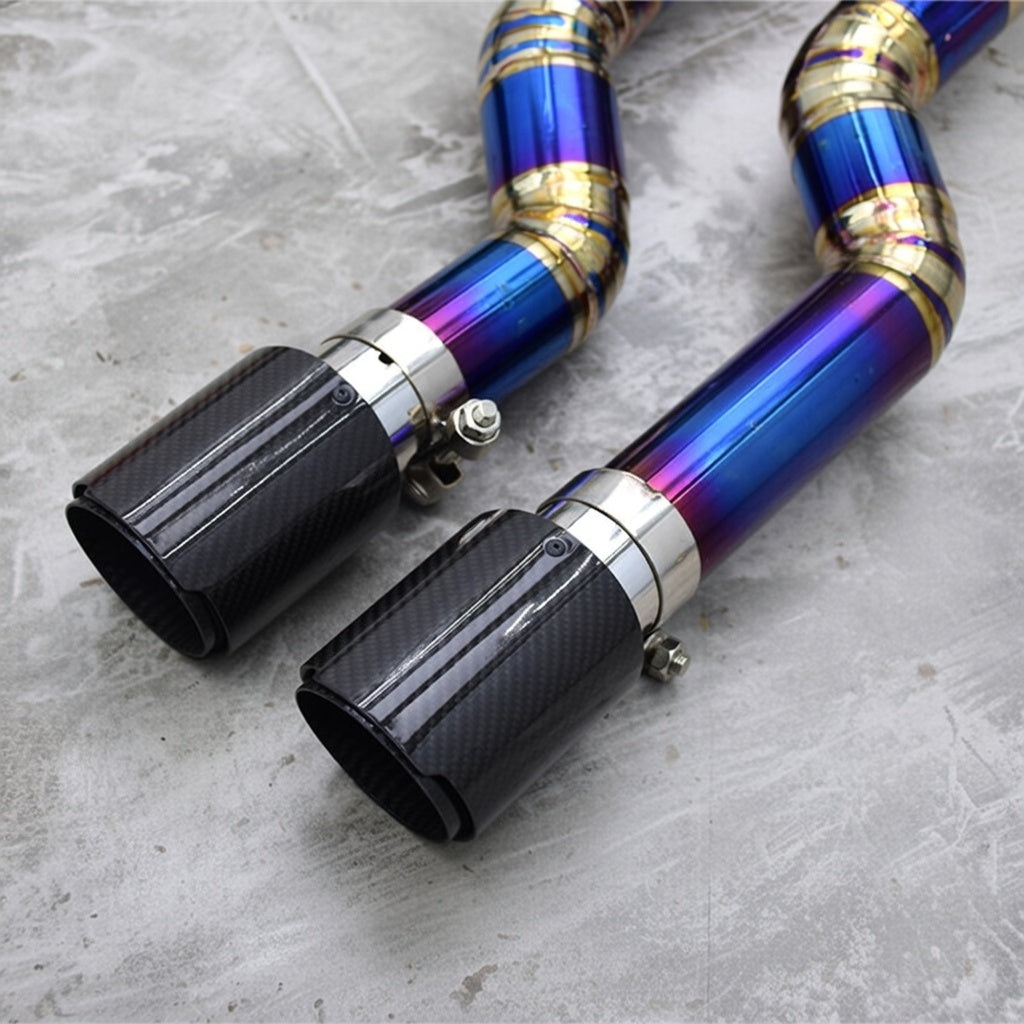 AUDI S3 8V/8Y SEDAN TITANIUM VALVED CATBACK EXHAUST SYSTEM