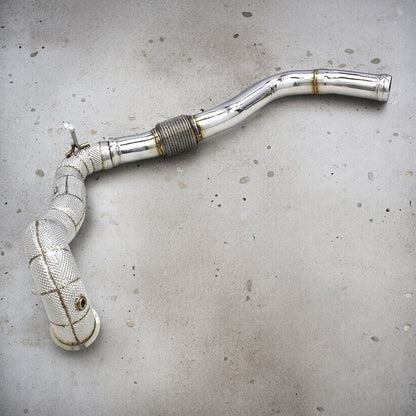 Mercedes CLA45 C117 Catted Downpipe