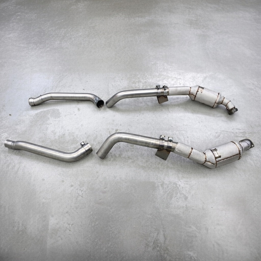 Mercedes E63 AMG High Flow Downpipe