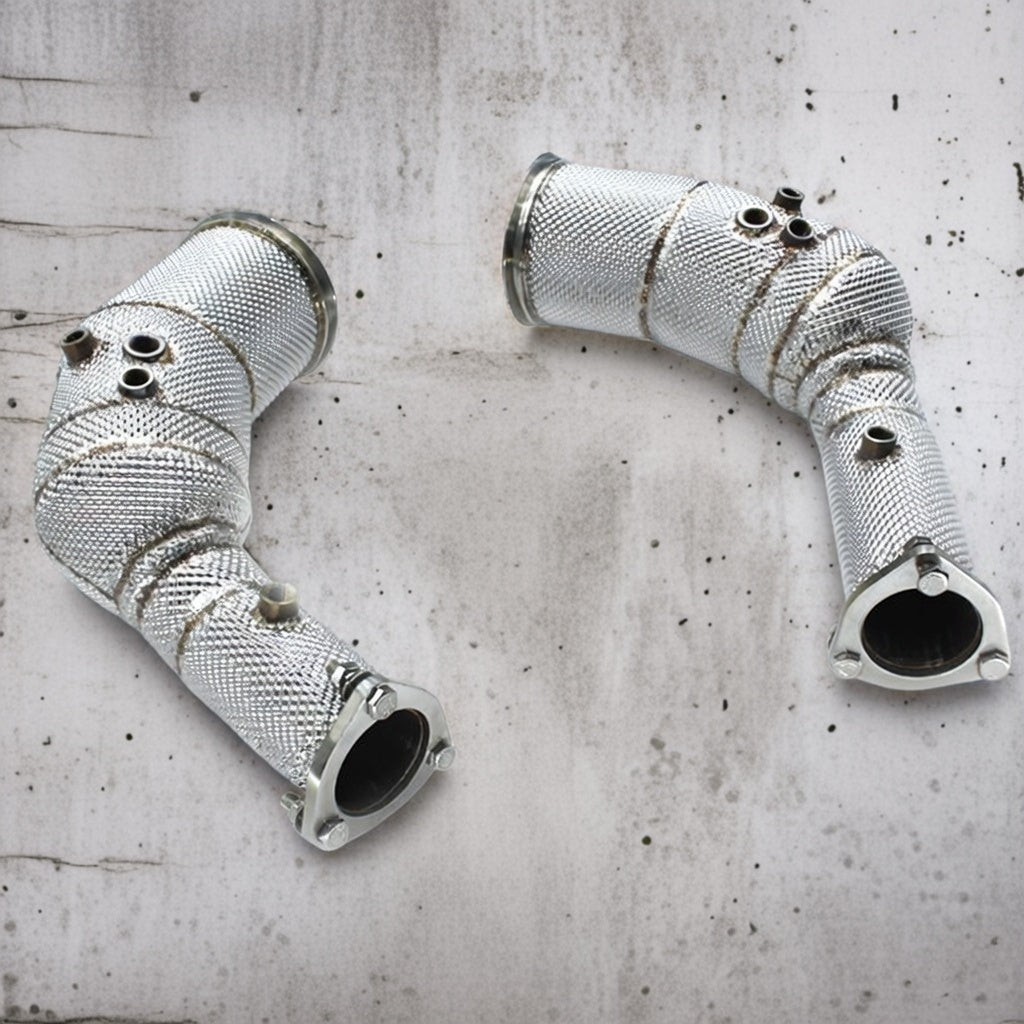Audi RS6 C8 High Flow Catted Downpipes