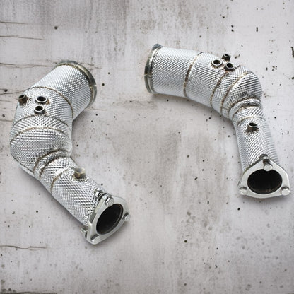 Audi RS6 C8 High Flow Catted Downpipes