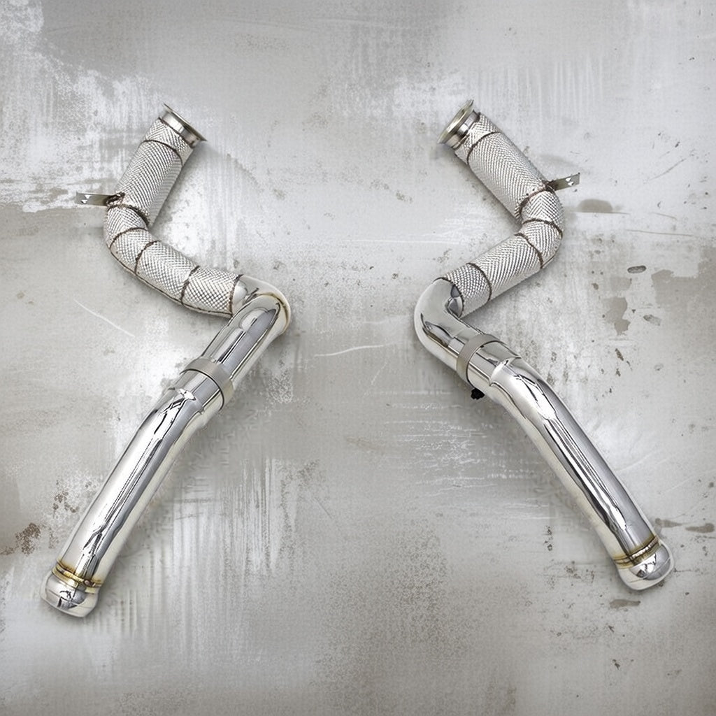 Mercedes C63S AMG W205 Catless Downpipe