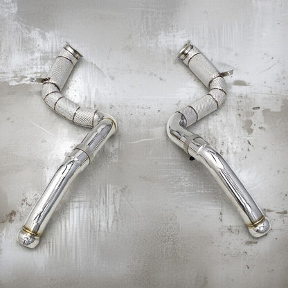 Mercedes C63S AMG W205 Catless Downpipe