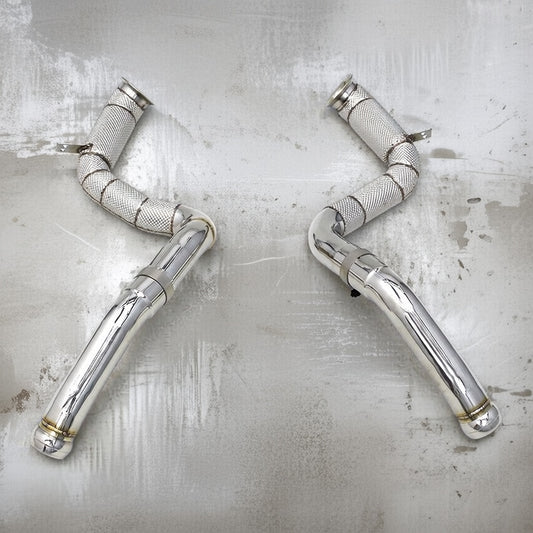 Mercedes C63S AMG W205 Catless Downpipe