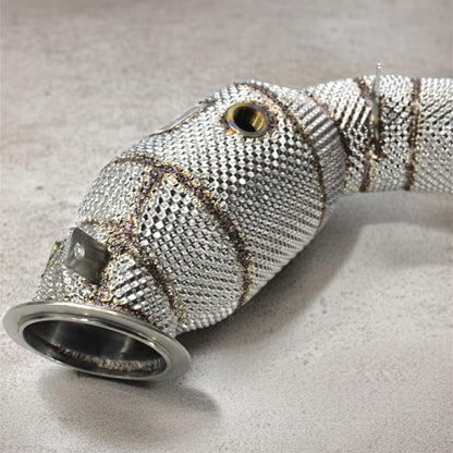 BMW M5 F10 Stainless Steel Catless Downpipe