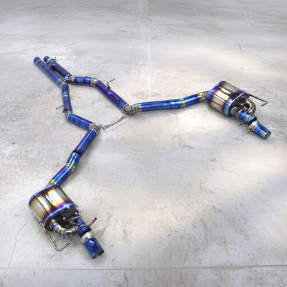 Mercedes-Benz E63/S63 AMG W212 Titanium Valved Exhaust System