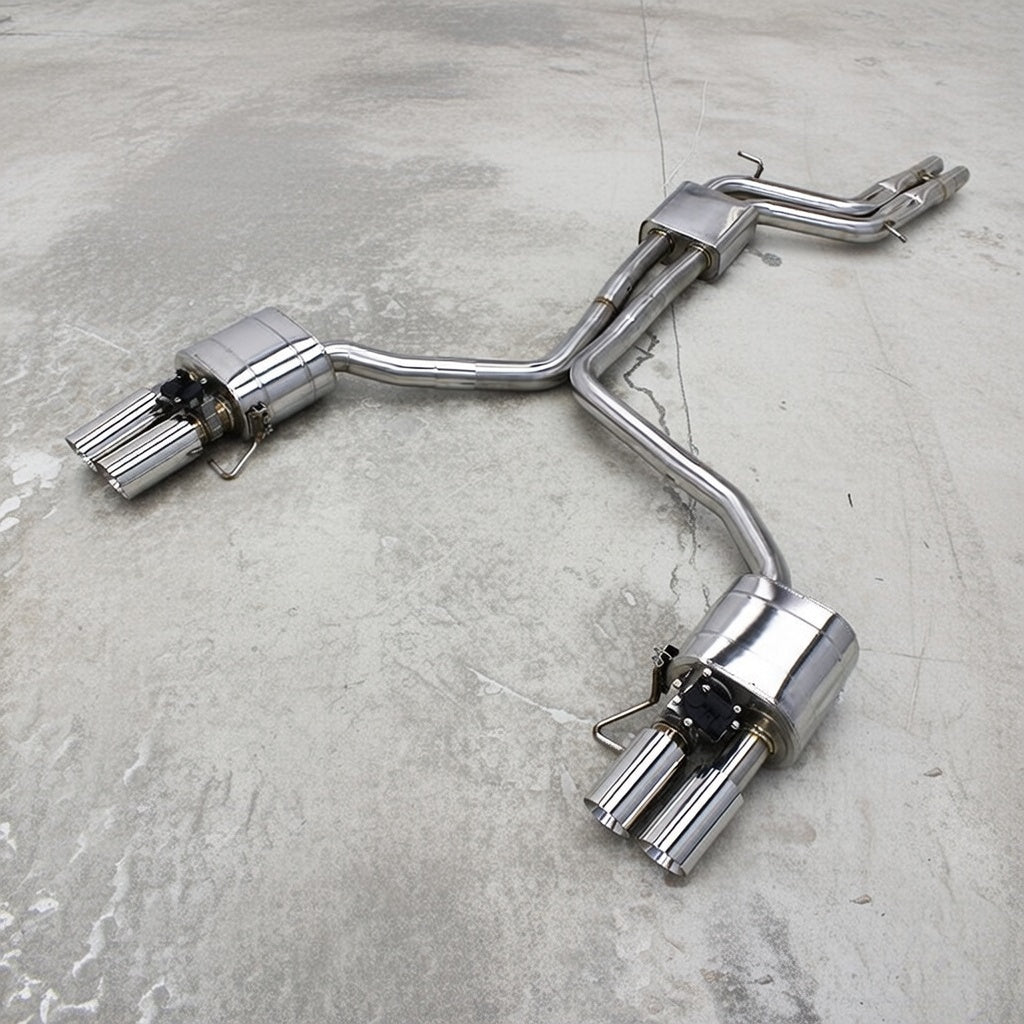 Audi S4 B9 Valved Stainless Steel Exhaust System