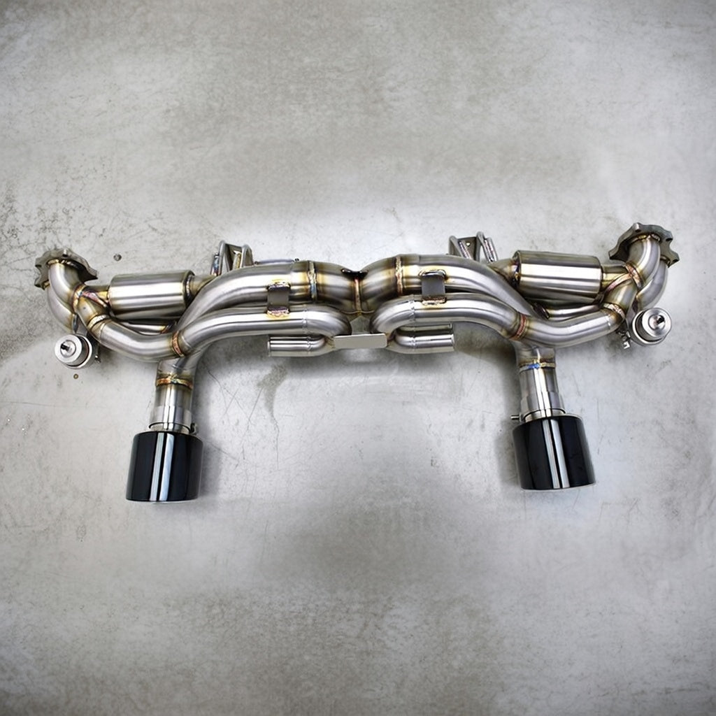 Porsche 718 Cayman GT4 982 Stainless Steel Valved Exhaust System