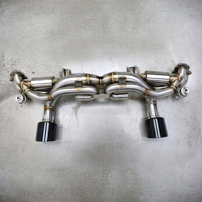 Porsche 718 Cayman GT4 982 Stainless Steel Valved Exhaust System