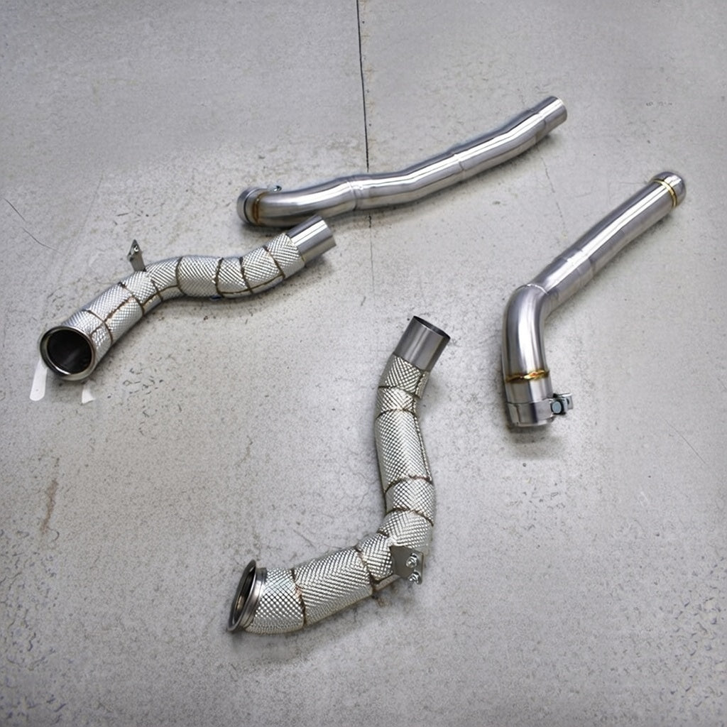 Mercedes AMG GTR/GTS Catless Downpipe