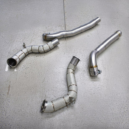 Mercedes AMG GTR/GTS Catless Downpipe