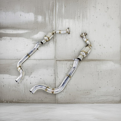 Porsche Panamera 970.2 High Flow Downpipe