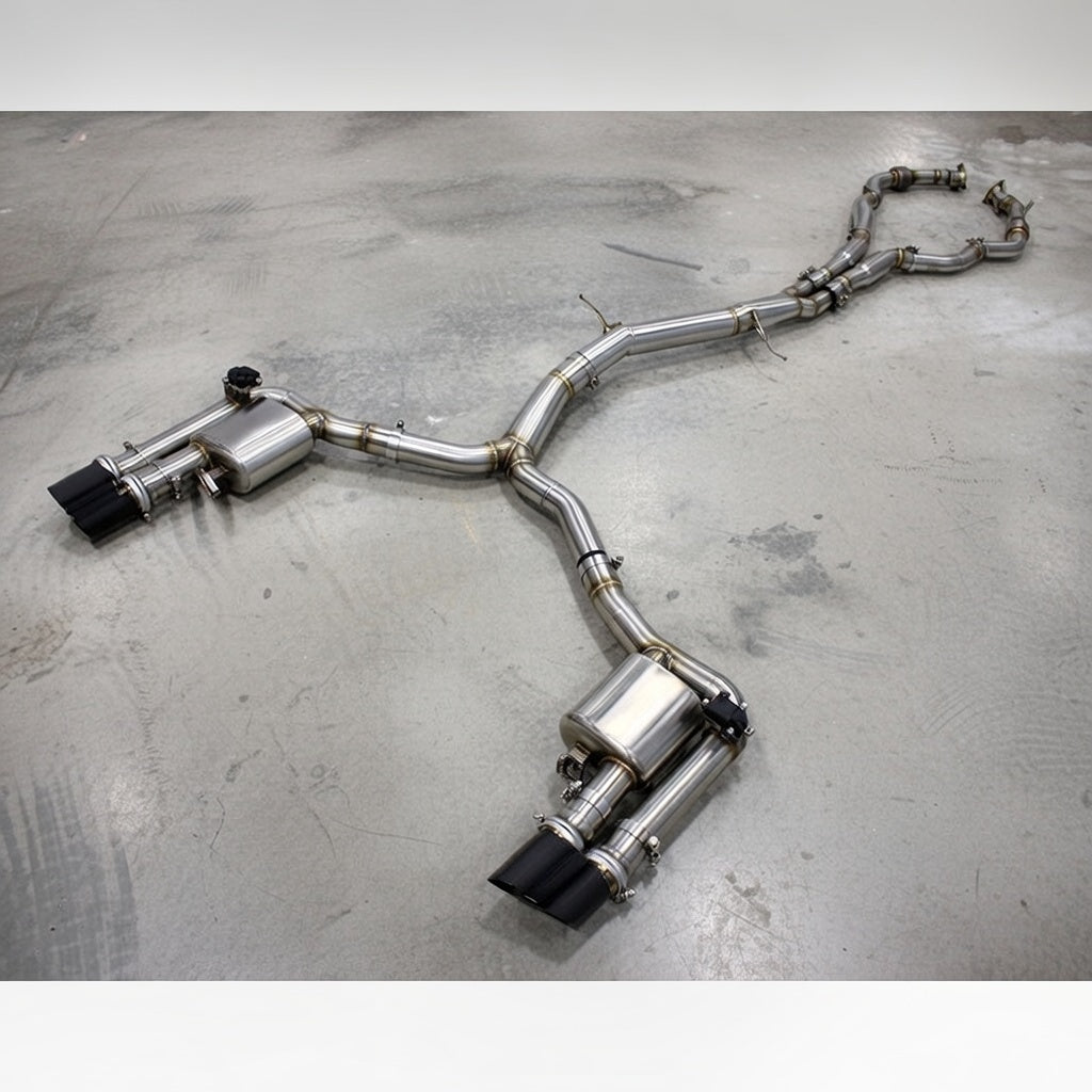 AUDI RS5 B9 STAINLESS STEEL VALVED EXHAUST SYSTEM