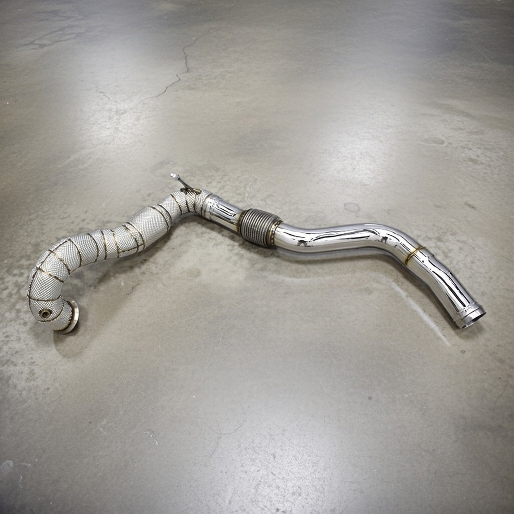 Mercedes CLA45 AMG Catless Downpipe