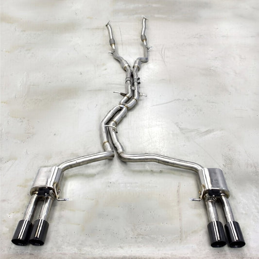 Audi S8 D5 Valved Stainless Steel Valved Exhaust System