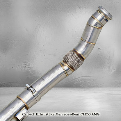 Mercedes CLE53 AMG C236/A236 Stainless Steel Valved Exhaust