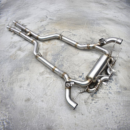 Mercedes-Benz AMG GTR C190 Stainless Steel Valved Exhaust System