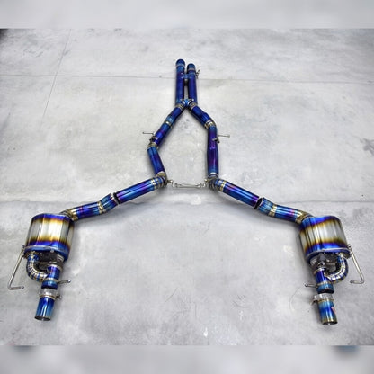Mercedes-Benz E63/S63 AMG W212 Titanium Valved Exhaust System