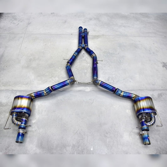 Mercedes-Benz E63/S63 AMG W212 Titanium Valved Exhaust System