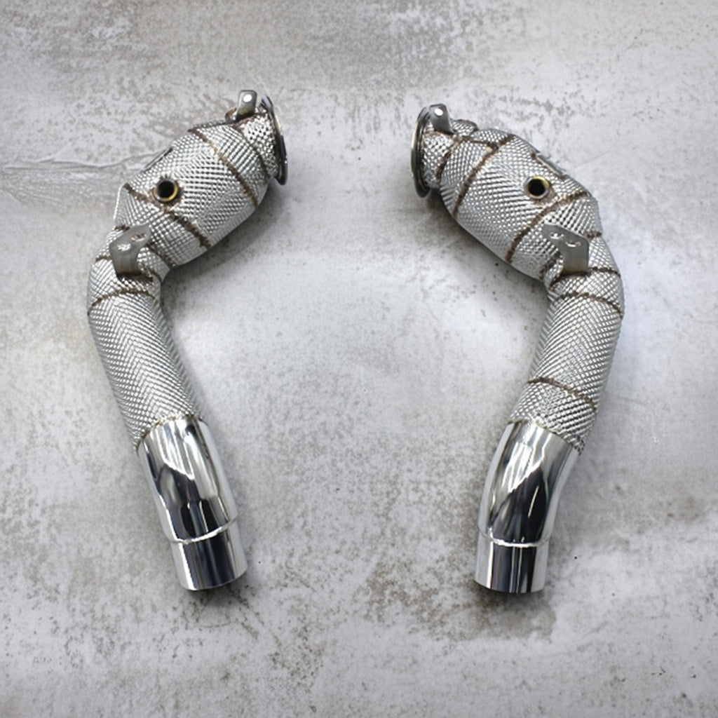 BMW M5 F10 Stainless Steel Catless Downpipe