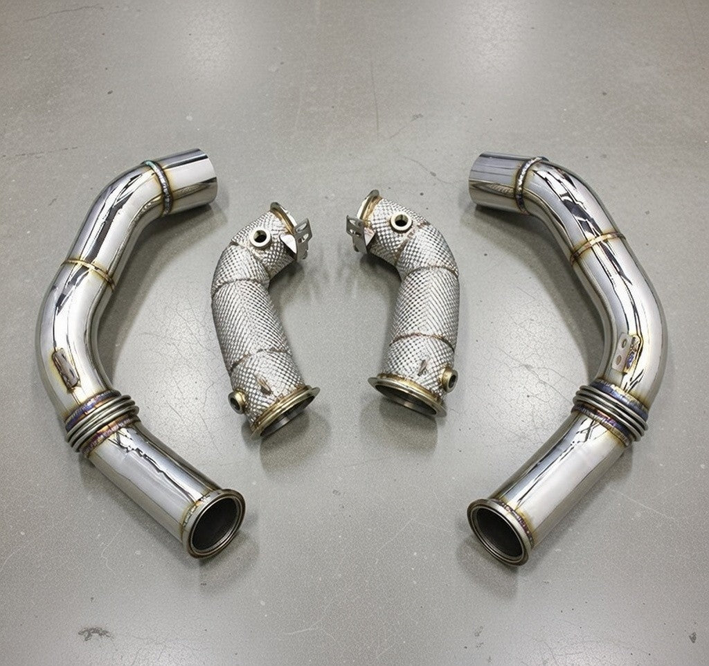 BMW M5 F90/F90 LCI Catless Downpipes