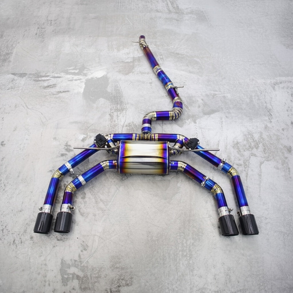 AUDI S3 8V/8Y SEDAN TITANIUM VALVED CATBACK EXHAUST SYSTEM