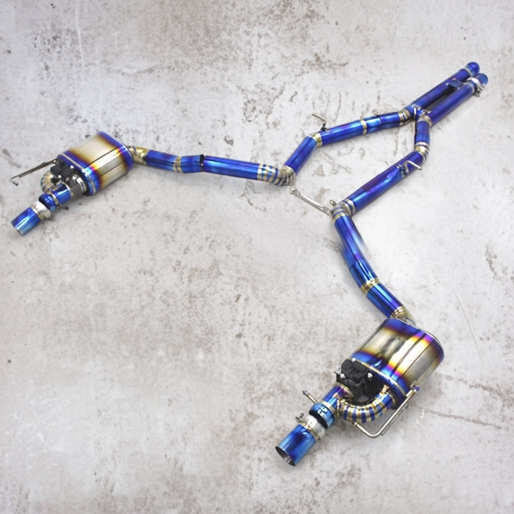 Mercedes-Benz E63/S63 AMG W212 Titanium Valved Exhaust System