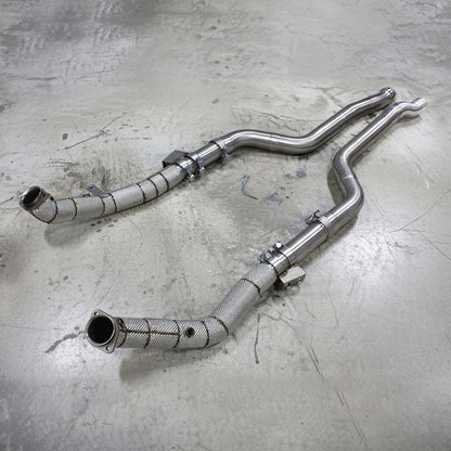 Mercedes CLS63 AMG C218 Catless Downpipe