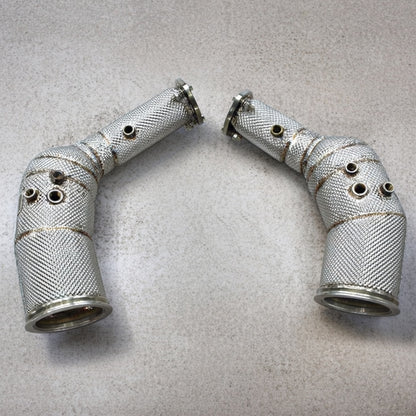 Audi RS6 C8 High Flow Catted Downpipes